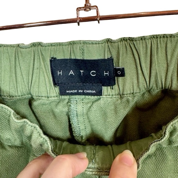 Hatch Maternity The Isla Utility Pant in Army green sz:0/XS - Picture 7 of 13